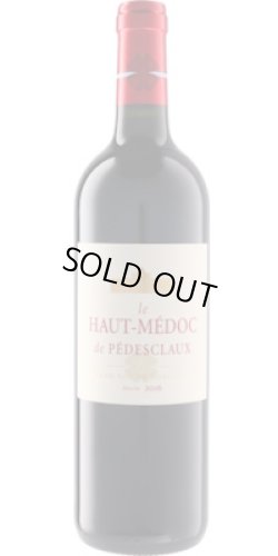 画像1: ル・オー・メドック・ド・ペデスクロー 2016