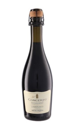 画像1: コンチェルト ランブルスコ レッジアーノ セッコ ハーフ 2024 メディチ・エルメーテ (イタリア：赤泡) (375ml)