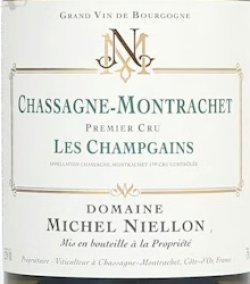 画像1: シャサーニュ・モンラッシェ　1er　シャン・ガン白 2023　ミシェル・ニーロン