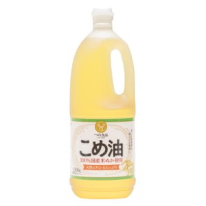 画像: TSUNO こめ油 1500g 築野食品工業