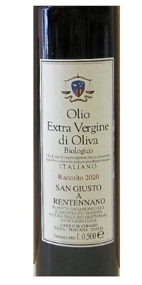 画像1: エクストラバージン・オリーブオイル 2024　サンジュースト・ア・レンテンナーノ　500ML